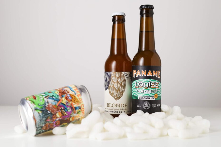 Unboxing colis bières sans gluten