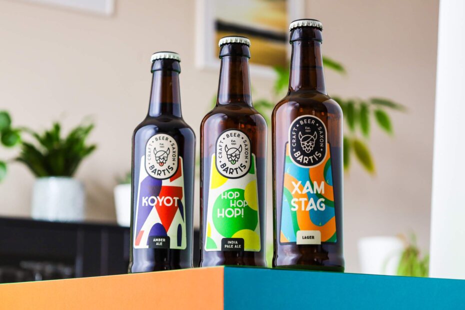 Gamme bières artisanales suisses Bartis