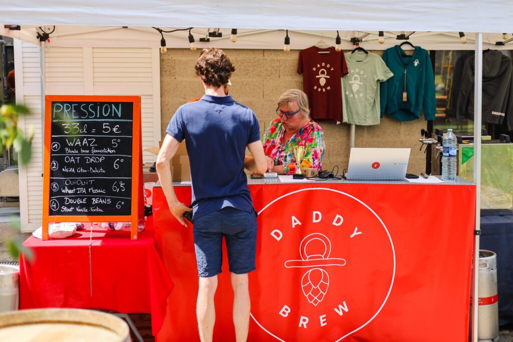 Vente directe chez Daddy Brew, le samedi de 10h à 12h