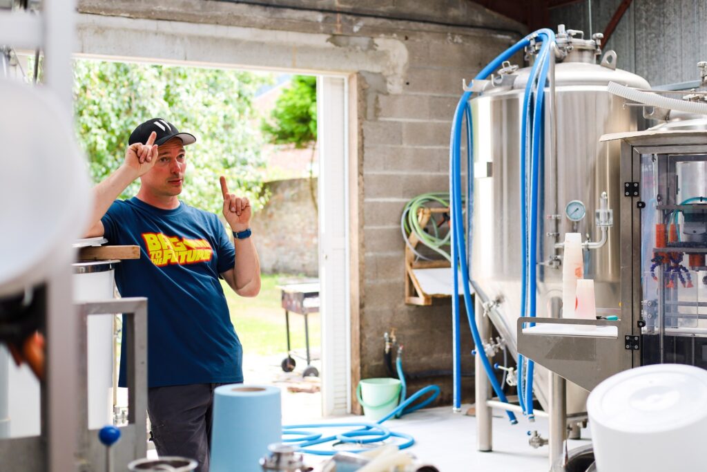 Yann Brenienek, brasseur chez Daddy Brew